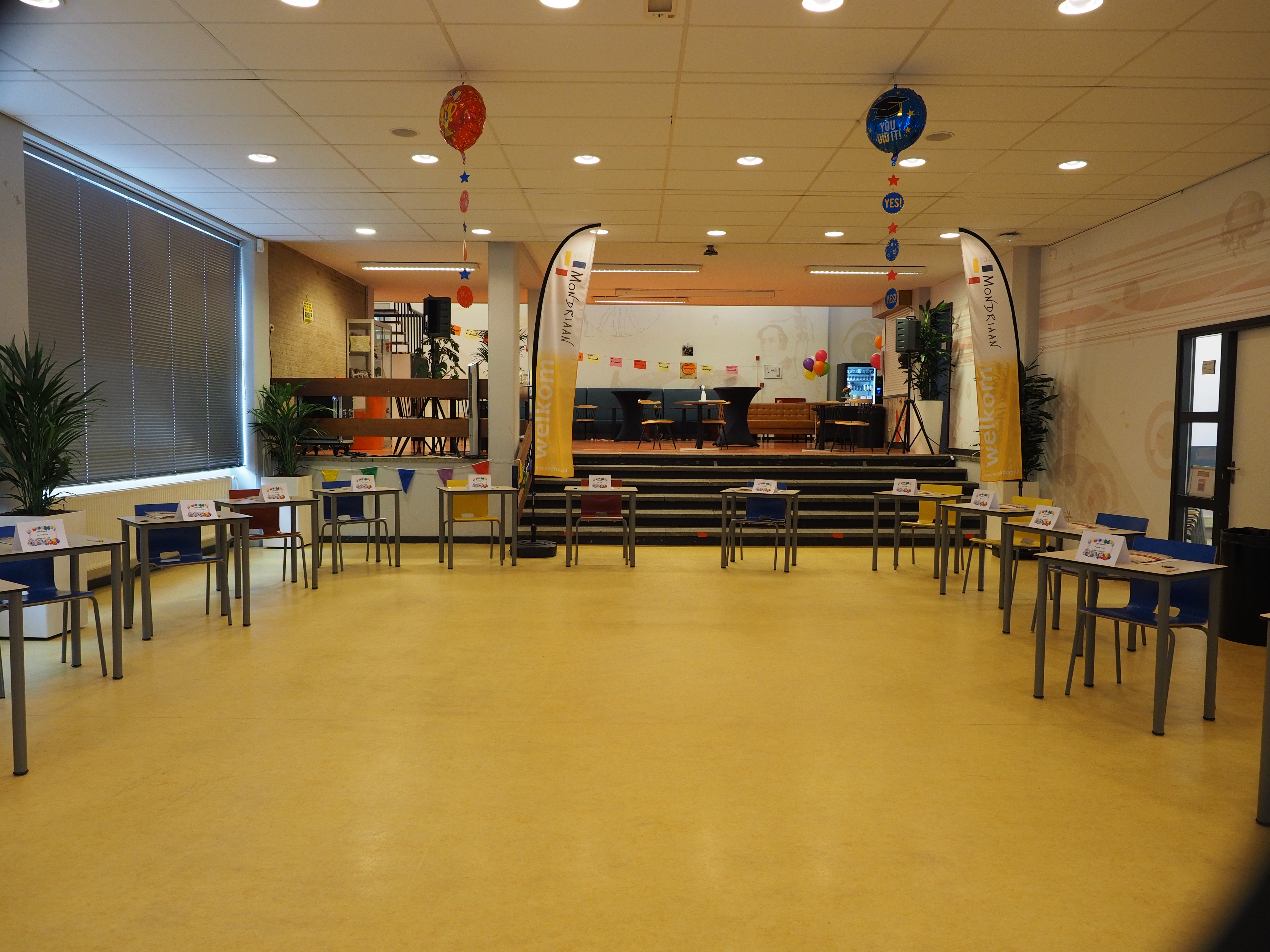 Diploma-uitreiking ROC Mondriaan Leiden juli 2020